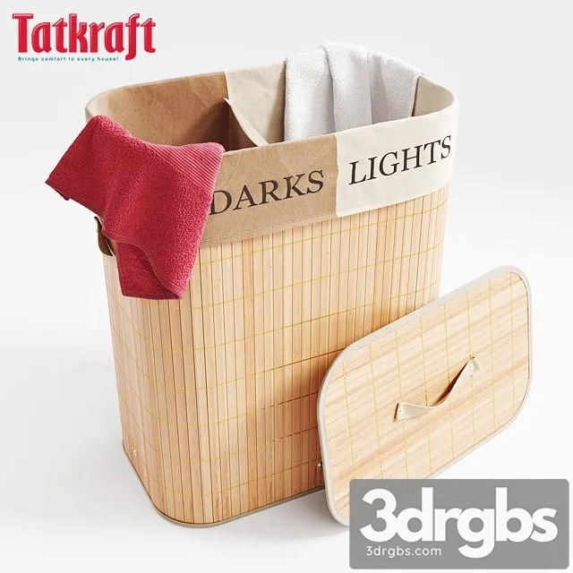 Basket for Laundry Tatkraft 3D Model Free
