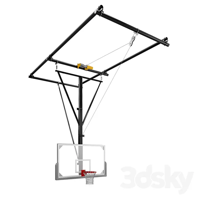 Basketball hoop - Basketball goal 3D Model