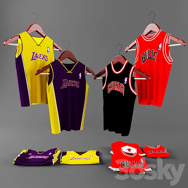 Basketball uniform 3D Model