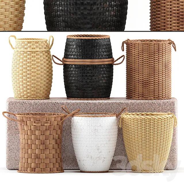 Baskets 01 3DModel