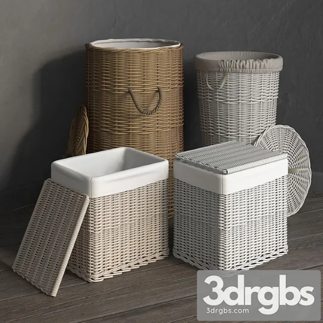 Baskets 1 3D Model Free