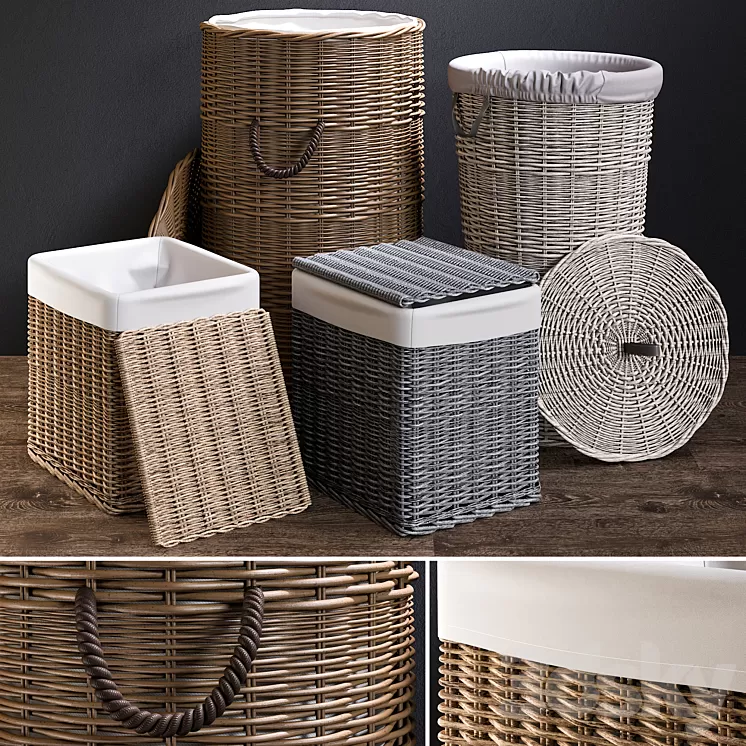 Baskets 1 (For perezalivku) 3D Model