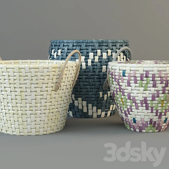 Baskets _ ZARA HOME 3D Model