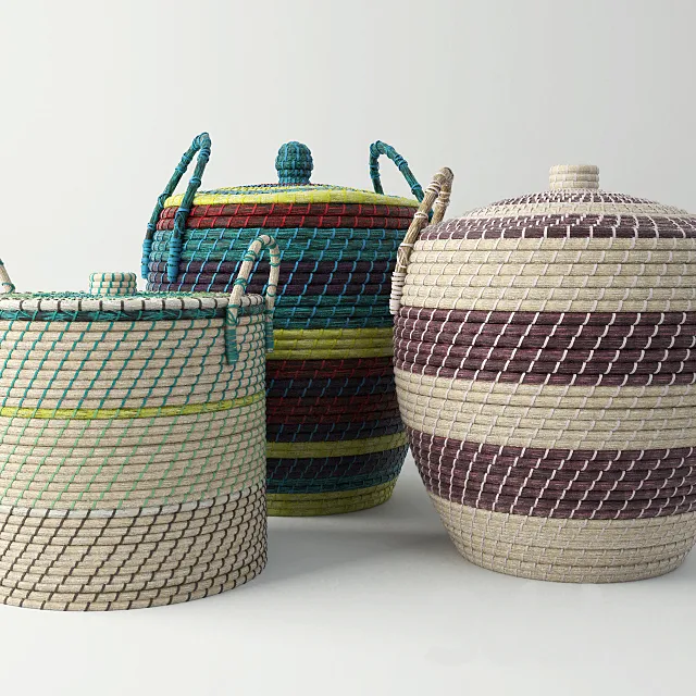 Baskets _ ZARA HOME 3D Model
