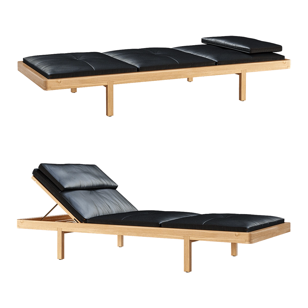 BassamFellows - Daybed CB-41 3D Model