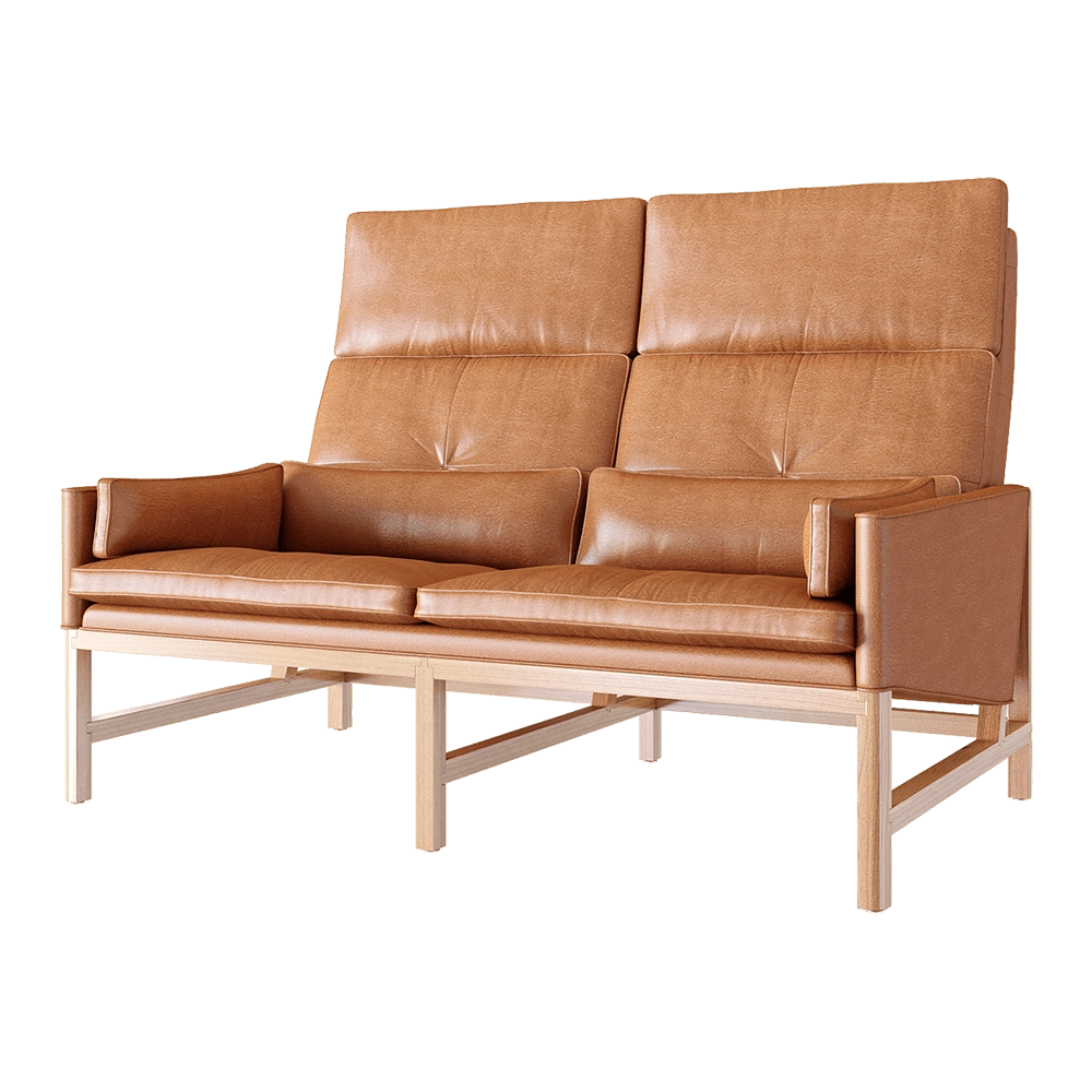 BassamFellows - High back lounge chair CB-510 3D Model