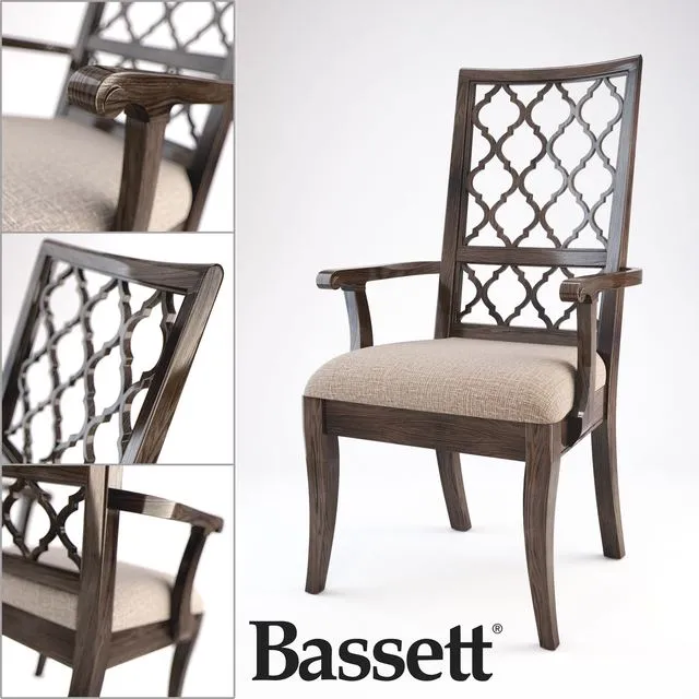 Bassett Emporium Arm Chair 3D Model