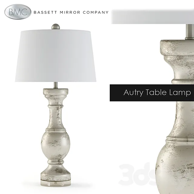 Bassett Mirror Autry Table Lamp 3D Model