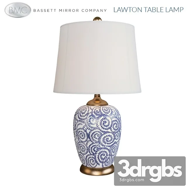 Bassett Mirror Lawton Table Lamp 3D Model Free