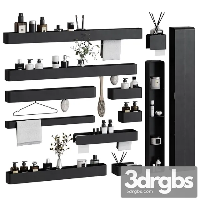 Bath Accessories Tezza 01 3D Model Free