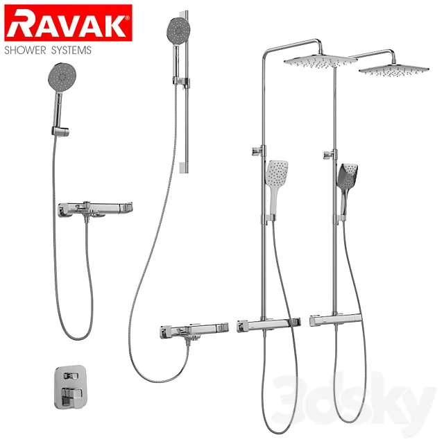 Bath and shower mixers Ravak 10 ° set 05 Free Download