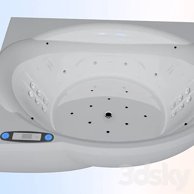Bath angular WGST 3D Model