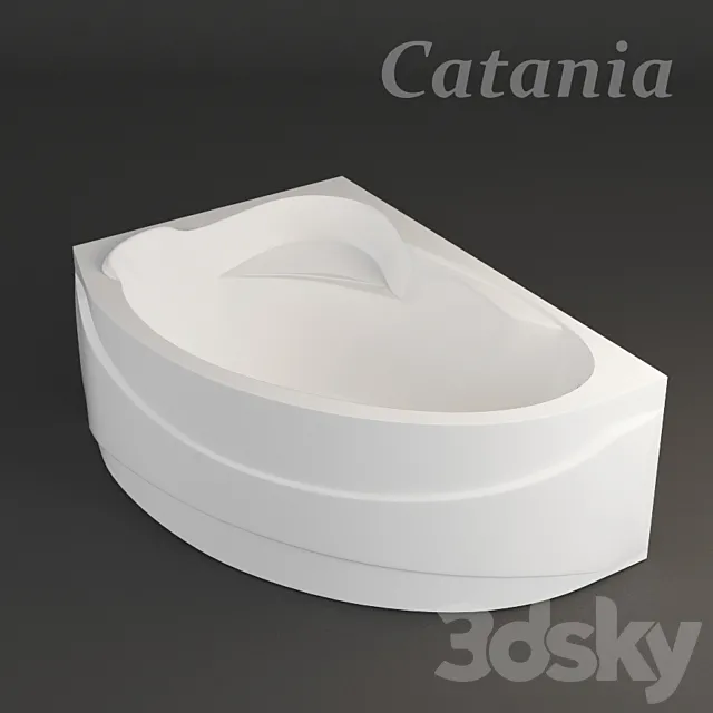 Bath Asymmetric Catania 3DModel