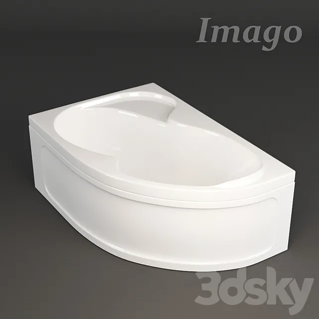 Bath Asymmetric Imago 3D Model