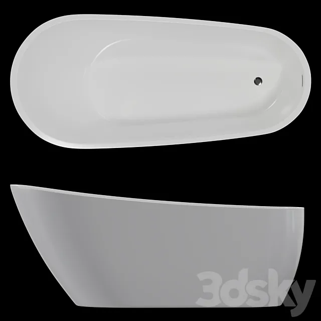 Bath BelBagno BB15 3D Model
