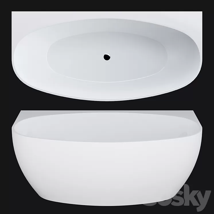 Bath BelBagno BB83-1700 3D Model