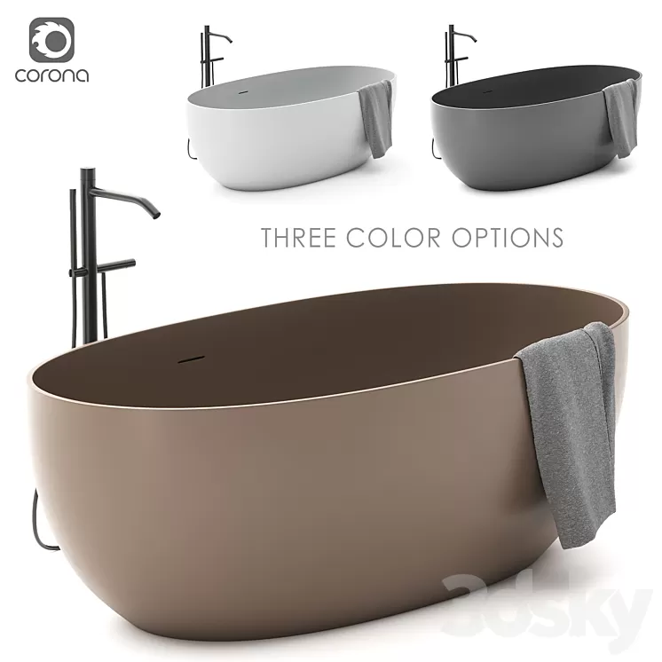 Bath CIELO SHUI COMFORT 3D Model