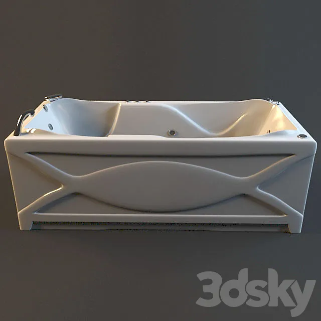 Bath DIANA_170-75 3D Model