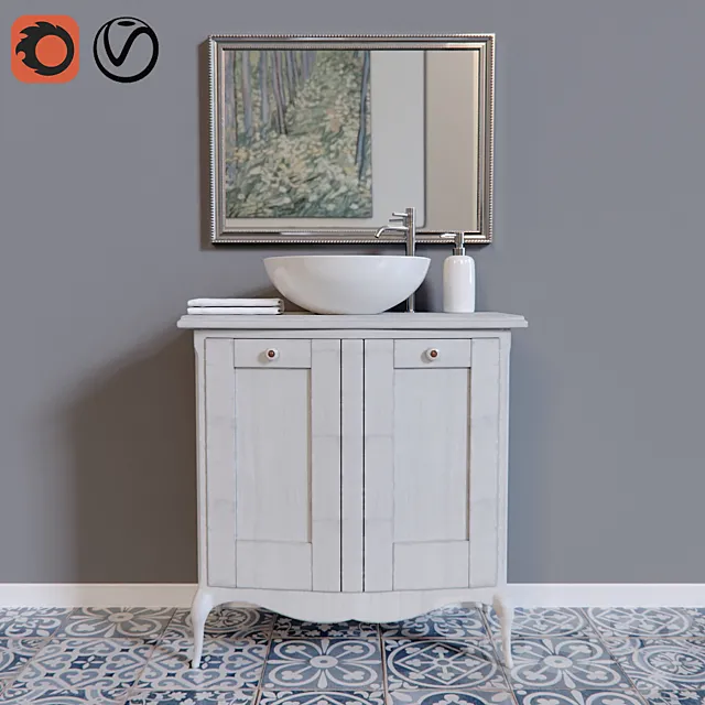 Bath Furniture 3D Model