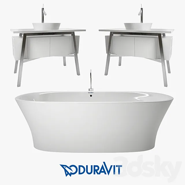 Bath & Furniture Cape Cod Duravit 3DModel