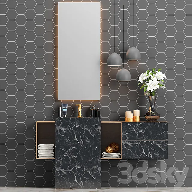 Bath furniture_5 3D Model