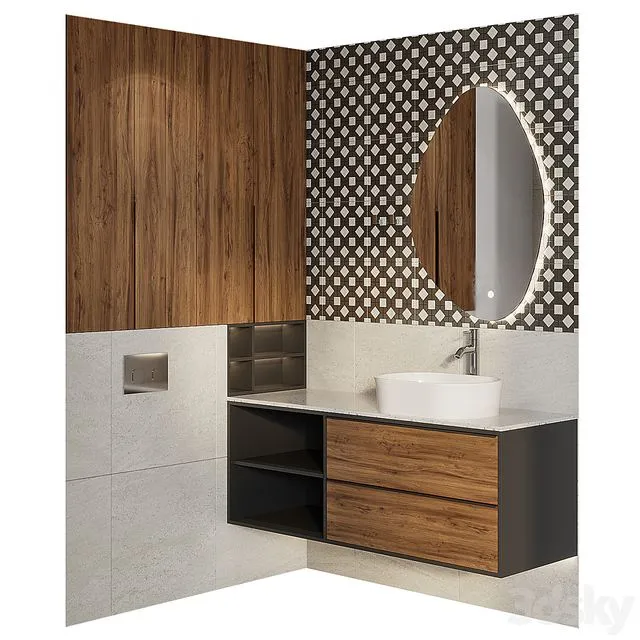 Bath furniture_8 3D Model