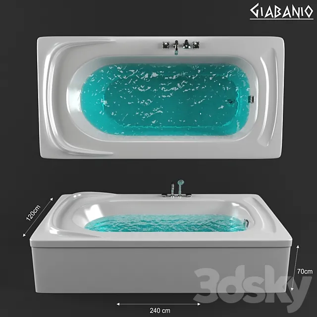 Bath GIABANIO 3DModel