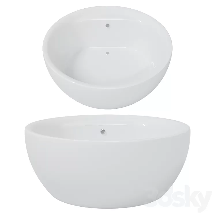 Bath Knief Club 160x62 cm 3D Model