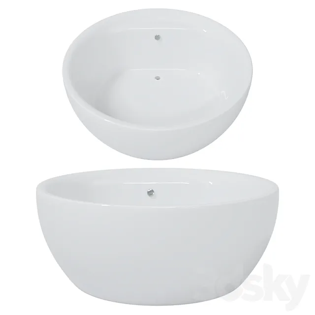 Bath Knief Club 160x62 cm 3DModel