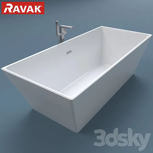 Bath mixer Freedoom R and FM 081.00 3D Model