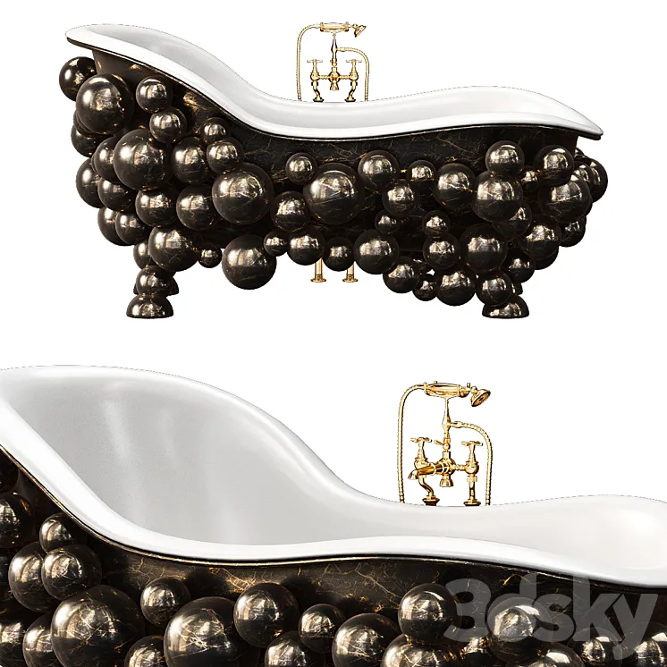 Bath NEWTON Boca do Lobo 3D Model Free