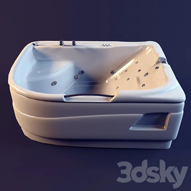 Bath RESPECT 180-130 3DModel