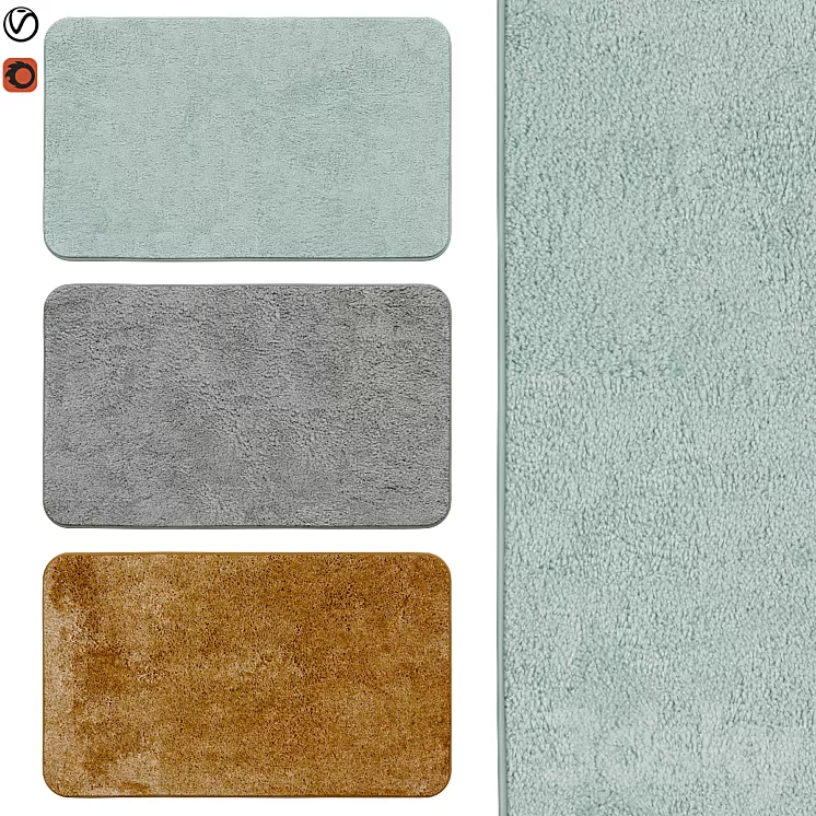 bath rugs | 06 3D Model