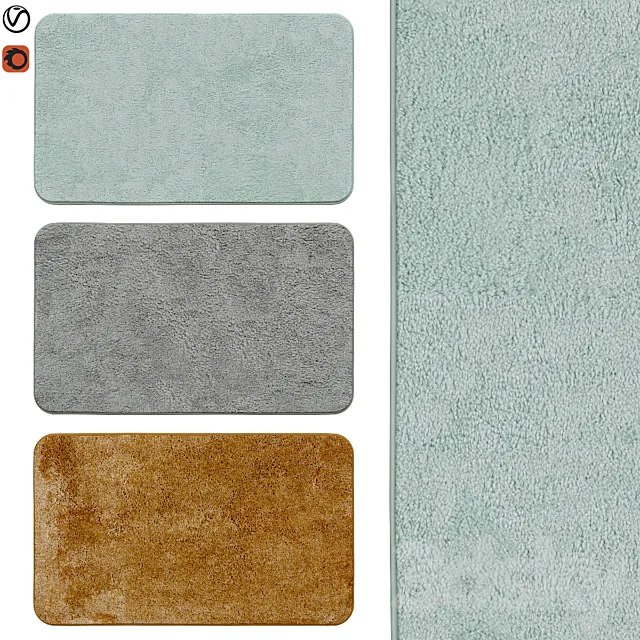 bath rugs | 06 3DModel