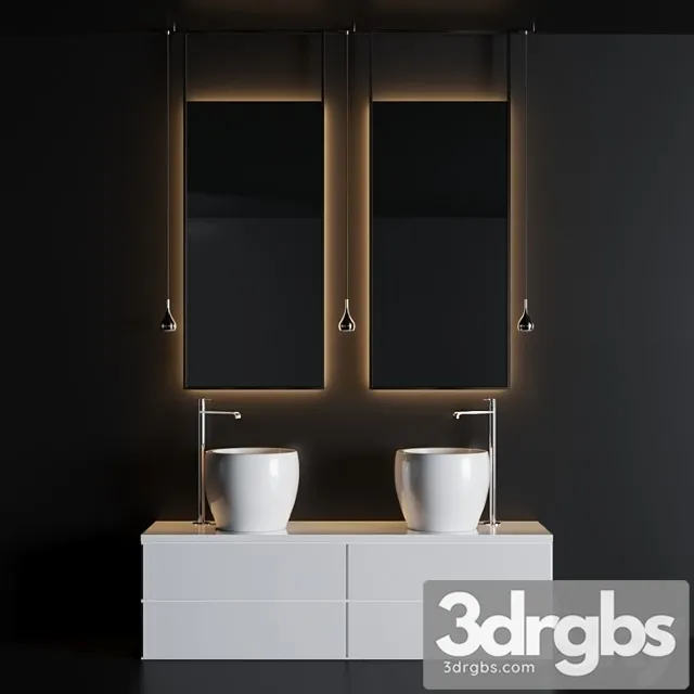 Bath Set 1 3D Model Free