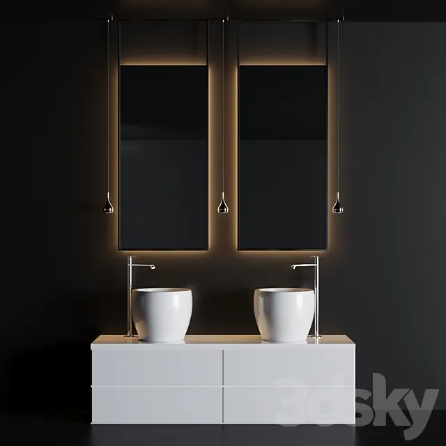 Bath set 1 3DModel