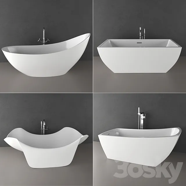 Bath set 2 3D Model