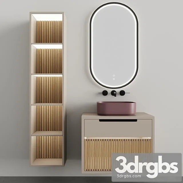 Bath Set 2 3D Model Free