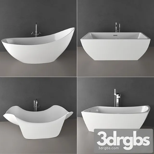 Bath Set 2 3D Model Free