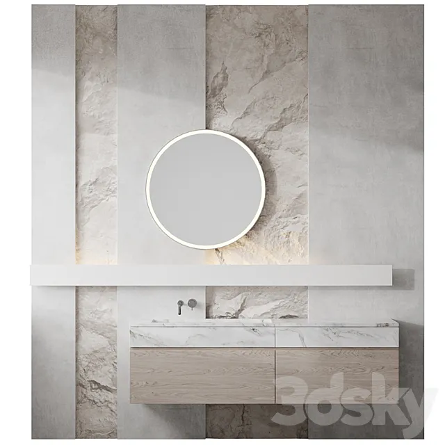 bath set 3 3D Model