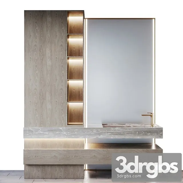 Bath Set 34 3D Model Free