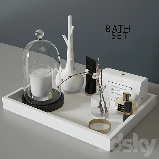 Bath set 3DModel