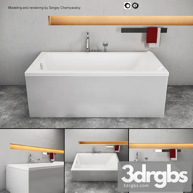 Bath Starck 3D Model Free