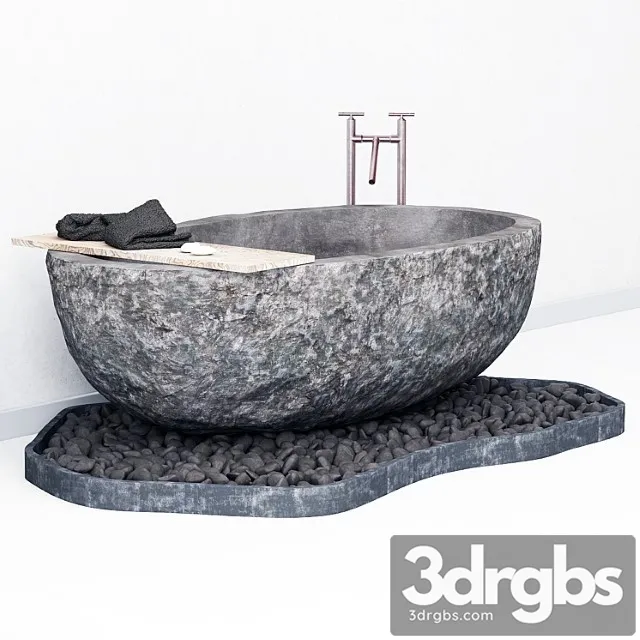 Bath Stone 3D Model Free