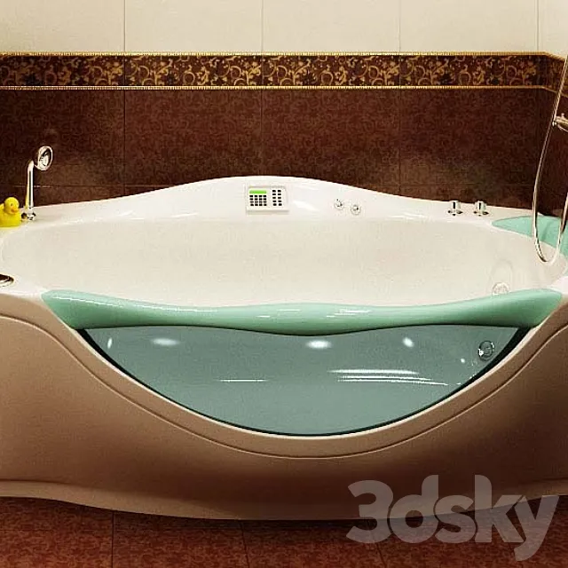 Bath Teuco Vasca rettangolare 3D Model