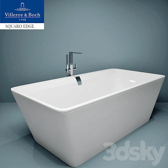 Bath villeroy boch 3D Model