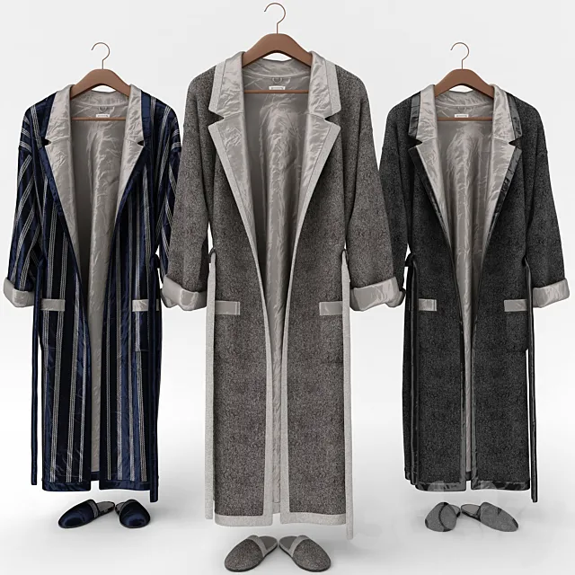 Bathrobe 3D Model