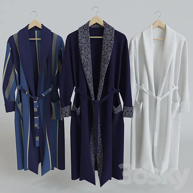 Bathrobe 3D Model