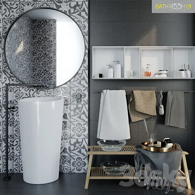 BathrOOm - 01 3D Model