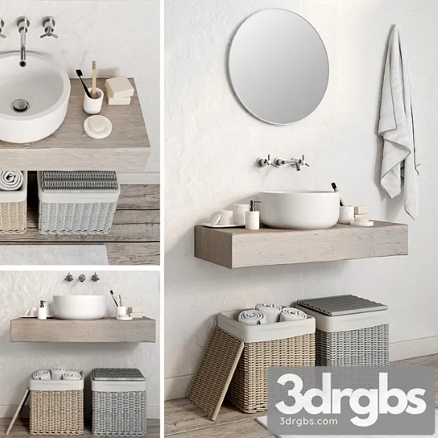 Bathroom 1 3D Model Free